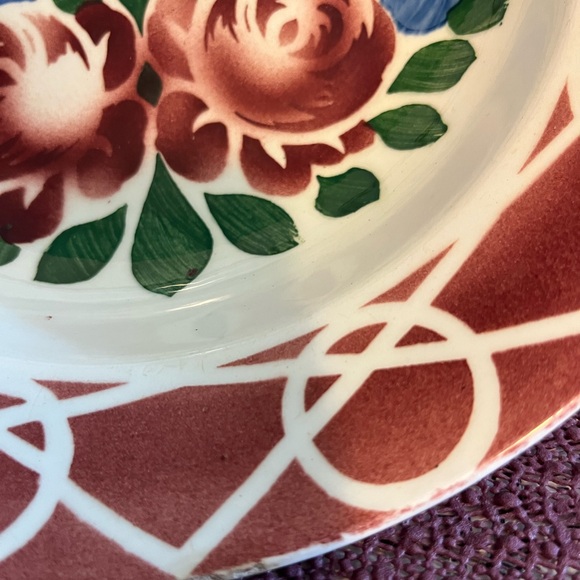 VINTAGE RARE DITMAR URBACH Z FLORAL/BIRD PORCELAIN BOWL PREOWNED - Picture 4 of 10